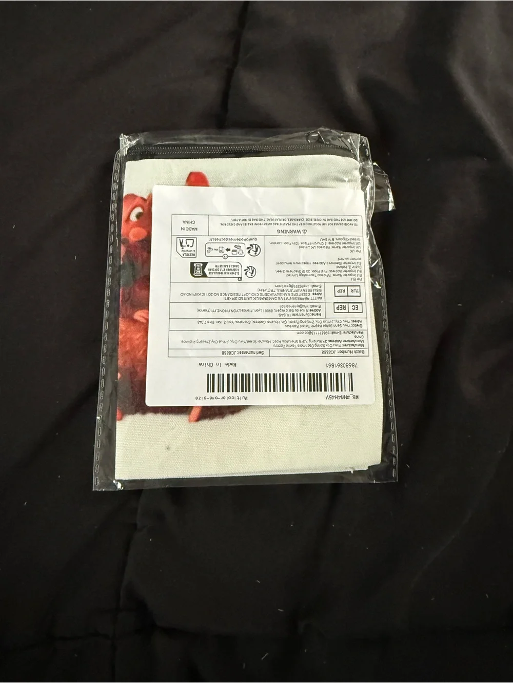 Ratatouille Makeup Bag